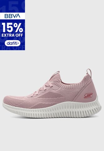 Tenis SKECHERS Bobs Geo Lite Rosa Skechers