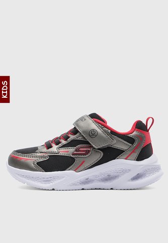 Tenis Lifestyle SKECHERS Meteor Lights - Glow Strider Negro Skechers