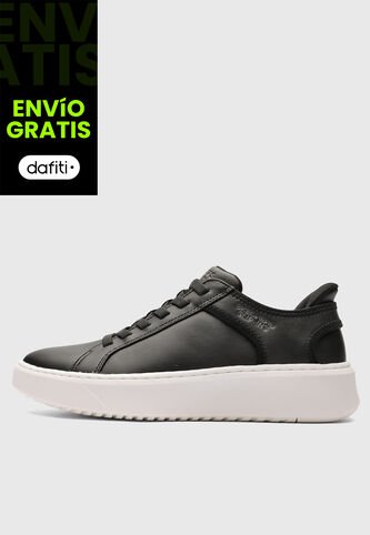 Tenis Lifestyle SKECHERS Court Break - Double Vented Negro Skechers