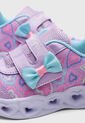 Tenis Lifestyle SKECHERS Heart Lights Violeta de Skechers