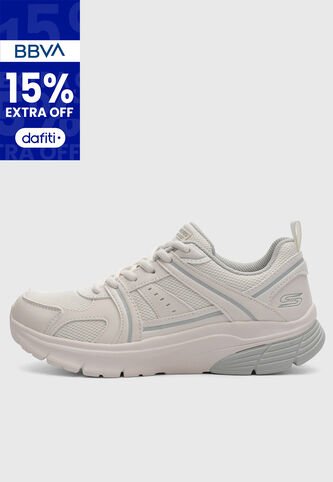 Tenis SKECHERS Bobs Vamos Marfil Skechers