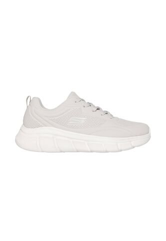 Tenis Skechers Hombre Bobs B Flex Memory Foam Blanco Crema Skechers