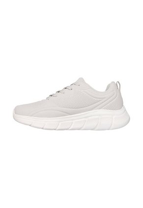 Tenis Skechers Hombre Bobs B Flex Memory Foam Blanco Crema