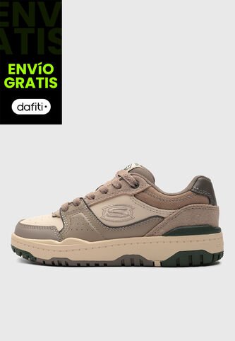 Tenis Lifestyle SKECHERS Skx-228 Beige Skechers