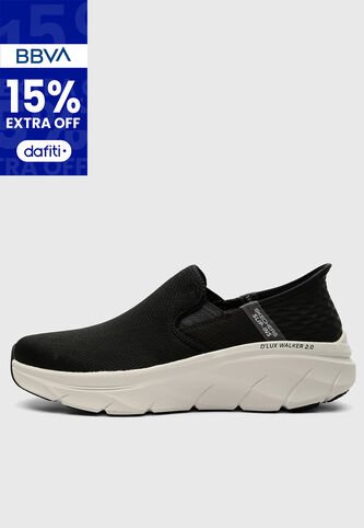 Tenis SKECHERS D'Lux Walker 2.0 Negro Skechers