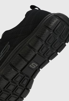 Tenis Training Negro Skechers Track - Moulton