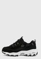 Tenis Lifestyle Negro-Blanco Skechers D`lites de Skechers