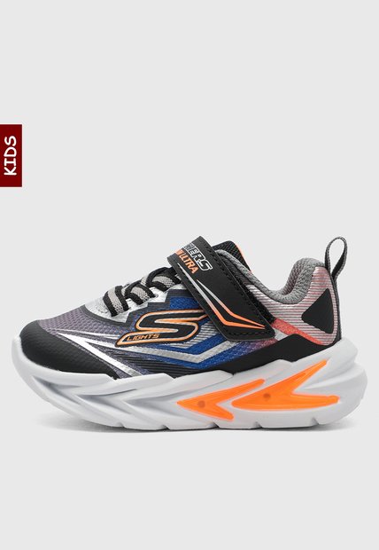Tenis Lifestyle SKECHERS S-Lights Flex-Glow Ultra Gris