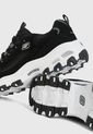Tenis Lifestyle Negro-Blanco Skechers D`lites de Skechers