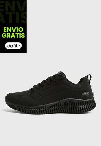 Tenis Lifestyle SKECHERS Bobs Geo Lite Lace Up Negro Skechers
