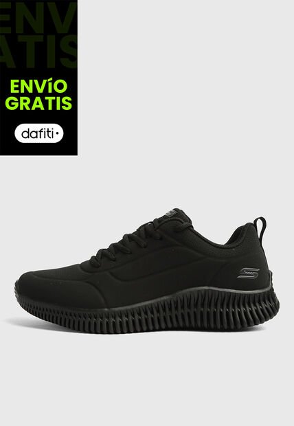 Tenis Lifestyle SKECHERS Bobs Geo Lite Lace Up Negro