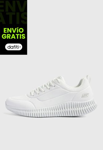 Tenis Lifestyle SKECHERS Bobs Geo Lite Lace Up Blanco Skechers