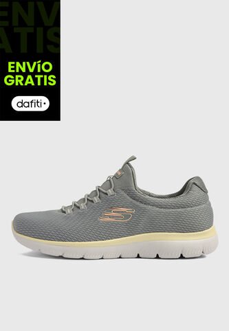 Tenis Lifestyle SKECHERS Summits Gris Skechers