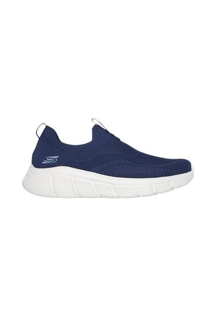 Tenis Skechers Bobs Sport B Flex Para Hombre Color Azul