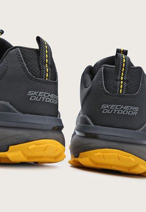 Tenis Outdoor Negro-Amarillo Skechers Max Protect