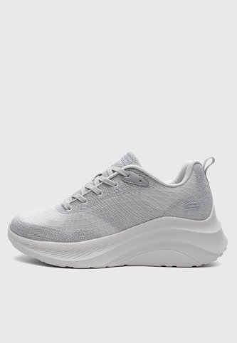 Tenis Lifestyle SKECHERS Bobs Chaos Hi Gris Skechers