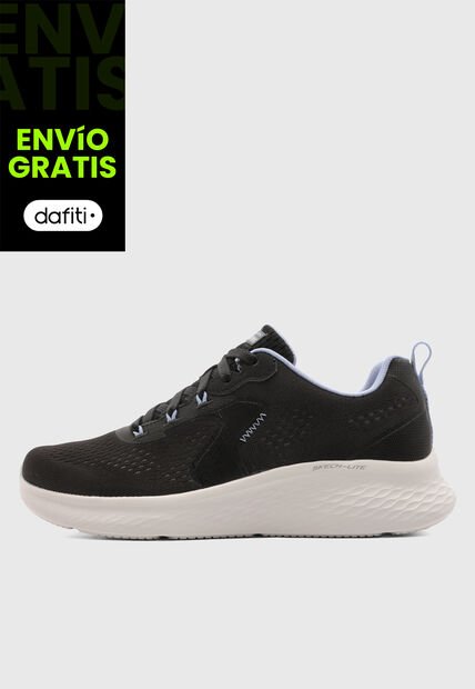Tenis Running SKECHERS Emesh Lace Up Negro