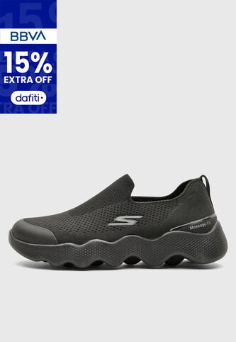 Tenis SKECHERS GO Walk Massage Fit Negro Skechers
