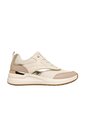 Tenis Skechers  Mujer Duraleather - Mesh W/  - Cafe de Skechers