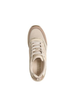 Tenis Skechers  Mujer Duraleather - Mesh W/  - Cafe