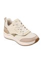 Tenis Skechers  Mujer Duraleather - Mesh W/  - Cafe de Skechers