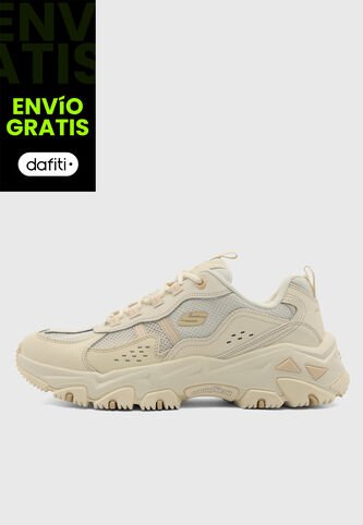 Tenis SKECHERS D'Lites Hiker Beige Skechers