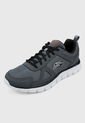 Tenis Training Gris-Negro Skechers Track Scloric de Skechers