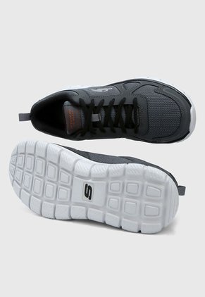 Tenis Training Gris-Negro Skechers Track Scloric