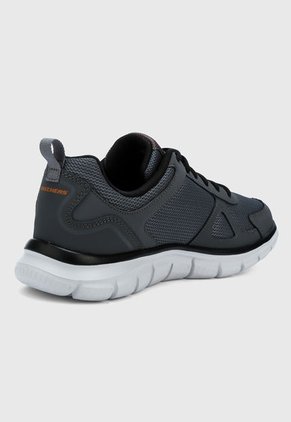 Tenis Training Gris-Negro Skechers Track Scloric