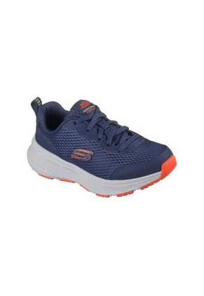 Tenis Skechers Para Niño Edgeride Rekze Color Azul Naranja