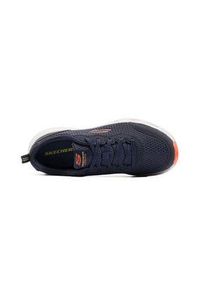Tenis Skechers Para Niño Edgeride Rekze Color Azul Naranja