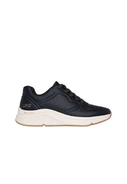 Tenis Skechers Bobs Arch Comfort Para Mujer Color Negro