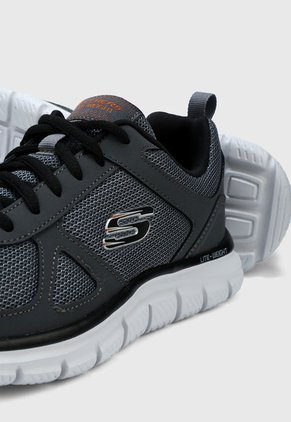 Tenis Training Gris-Negro Skechers Track Scloric