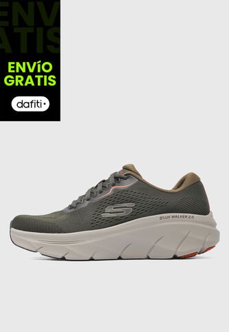 Tenis SKECHERS D'Lux Walker 2.0 Verde Skechers