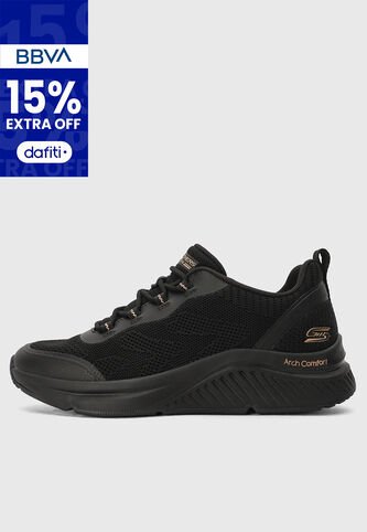 Tenis SKECHERS Bobs Arch Comfor B Sweet Negro Skechers