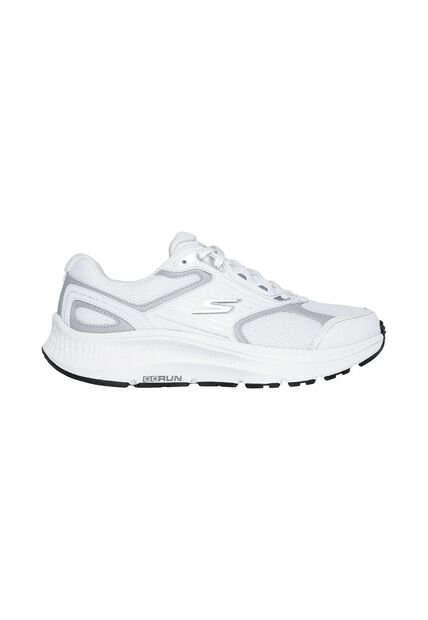 Tenis Skechers Mujer GoRun Consistent Air Cooled Blanco Plata