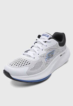 Tenis Running Blanco-Negro-Azul SKECHERS GO WALK Max Walker - Augustus