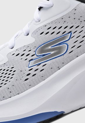 Tenis Running Blanco-Negro-Azul SKECHERS GO WALK Max Walker - Augustus