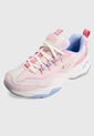Tenis Lifestyle Rosa-Lila Skechers D'Lites 4.0 - Fresh Diva de Skechers