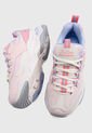Tenis Lifestyle Rosa-Lila Skechers D'Lites 4.0 - Fresh Diva de Skechers
