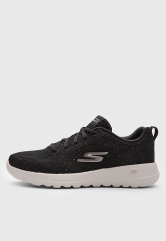Tenis Walking SKECHERS GO WALK Joy - Violet Negro Skechers