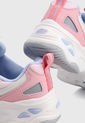 Tenis Lifestyle Rosa-Lila Skechers D'Lites 4.0 - Fresh Diva de Skechers