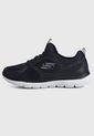 Tenis Running Negro-Blanco Skechers Summits-Free Classics de Skechers