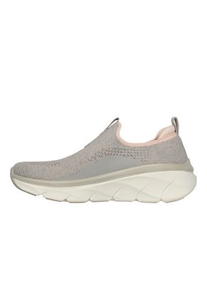 Tenis Mujer Skechers Dlux Walker - Gris-Rosado