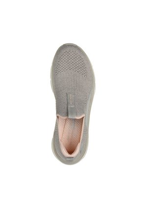 Tenis Mujer Skechers Dlux Walker - Gris-Rosado