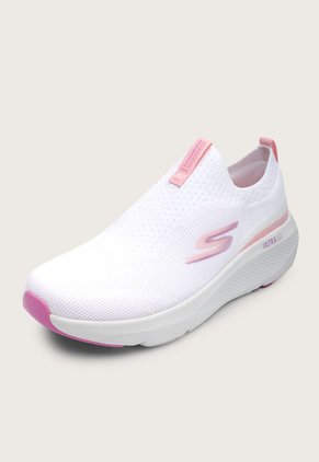 Tenis Running Blanco-Rosa-Fucsia Skechers GO run Elevate