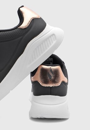 Tenis Lifestyle SKECHERS Uno Lite Shimmer Negro