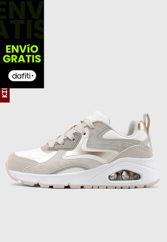 Tenis Lifestyle SKECHERS Uno Gen1 - Color Surge Blanco Skechers