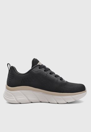Tenis Lifestyle SKECHERS Bobs Sport B Flex HI  Negro