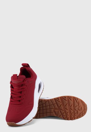 Tenis Lifestyle Rojo-Blanco Skechers Steet Uno